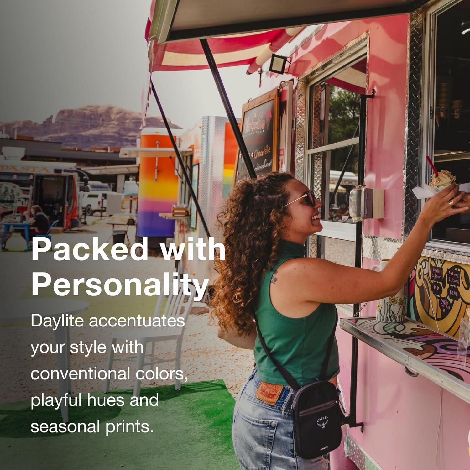 imageOsprey Daylite Small Crossbody BagSoundwave GreyLatte Brown