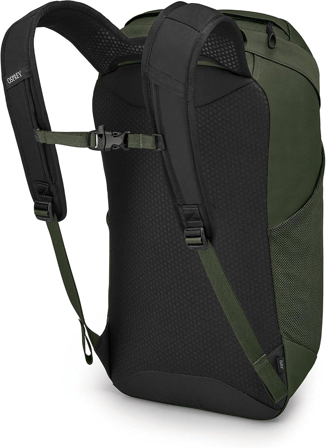imageOsprey Farpoint Fairview Travel Daypack for Men and Women Tunnel Vision GreyGopher Green
