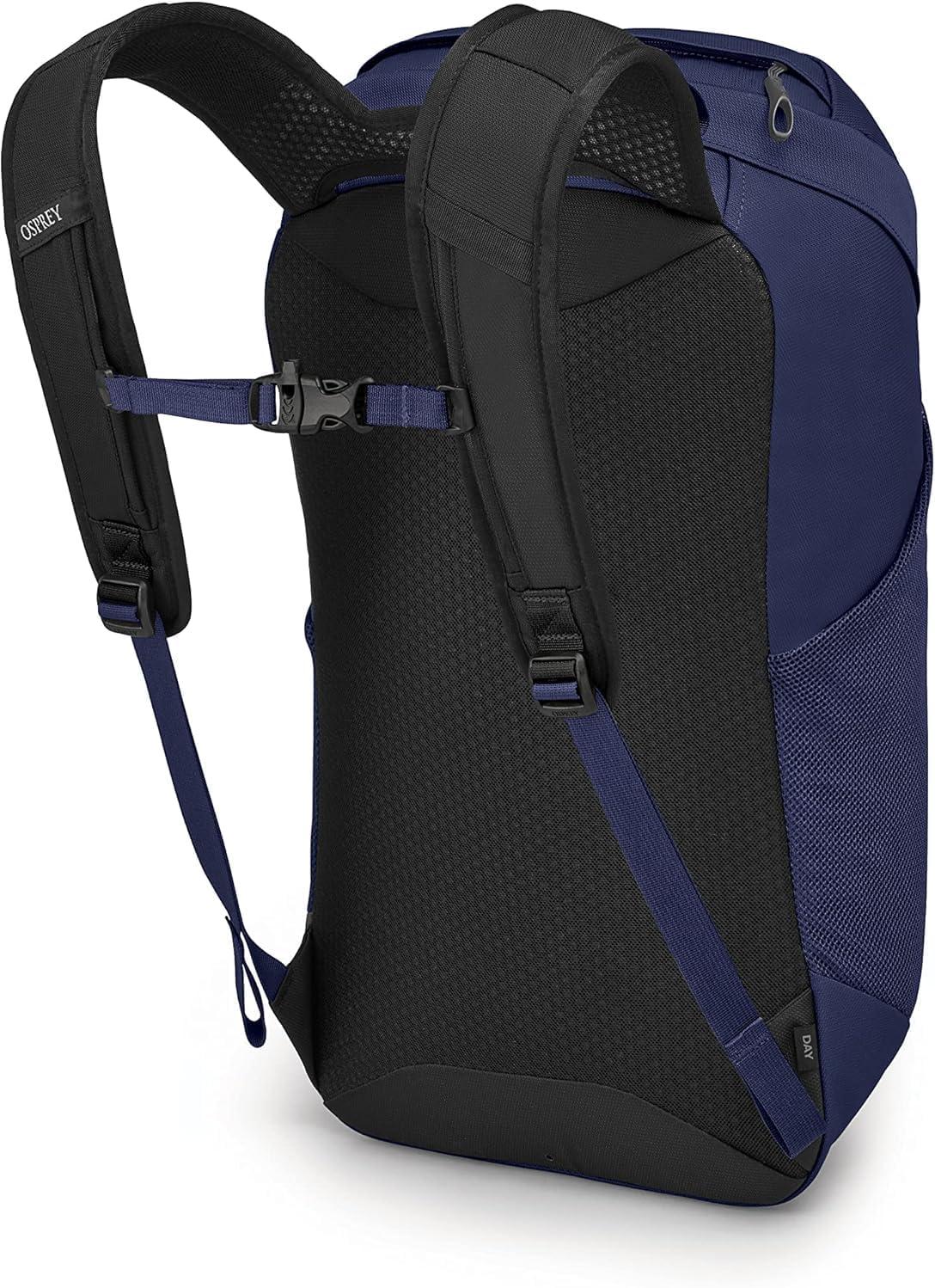 imageOsprey Farpoint Fairview Travel Daypack for Men and Women Tunnel Vision GreyWinter Night Blue