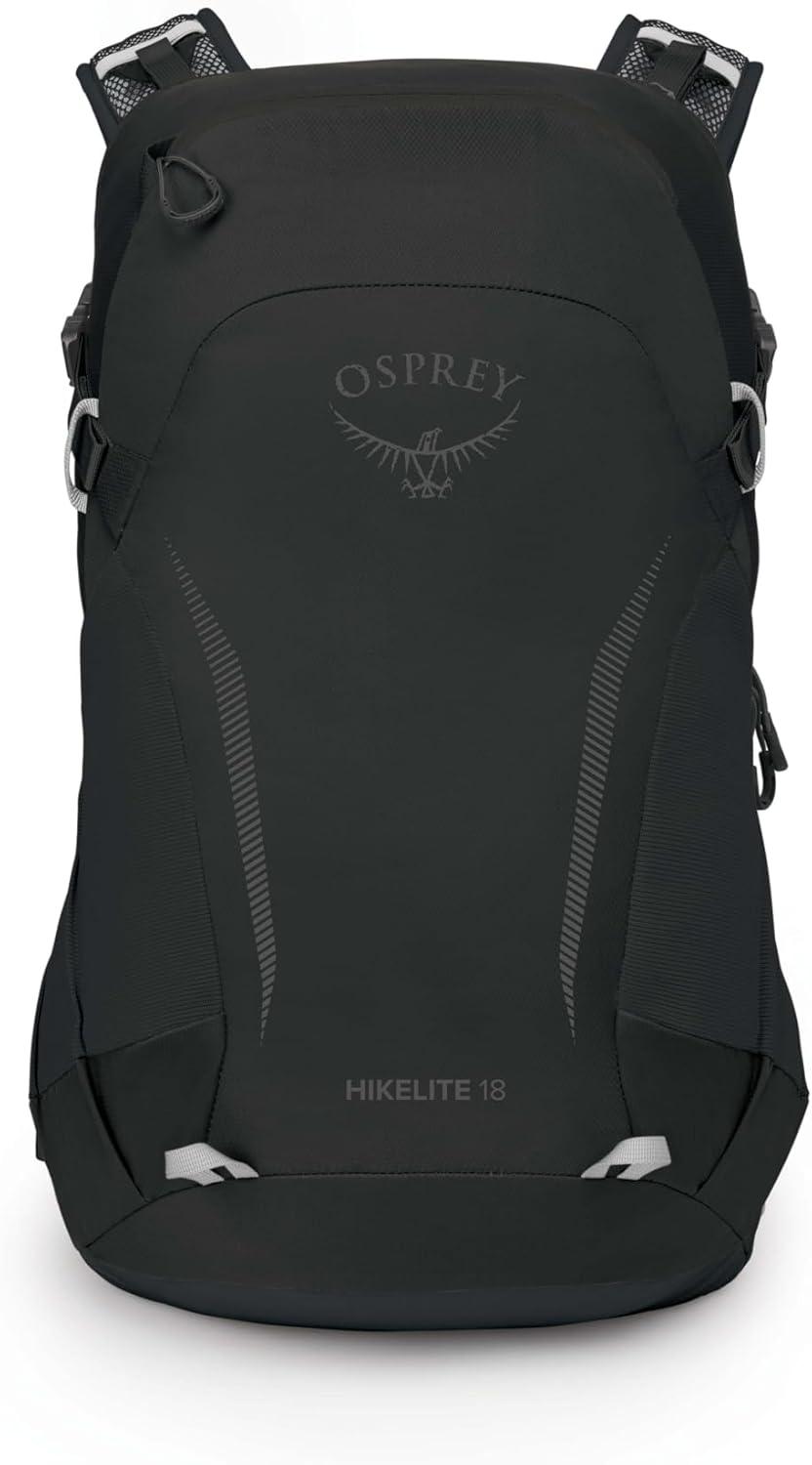 imageOsprey Hikelite 18L Lightweight Hiking Backpack Durable Travel Daypack with Rain Cover for Men and Women Atlas BlueBlack