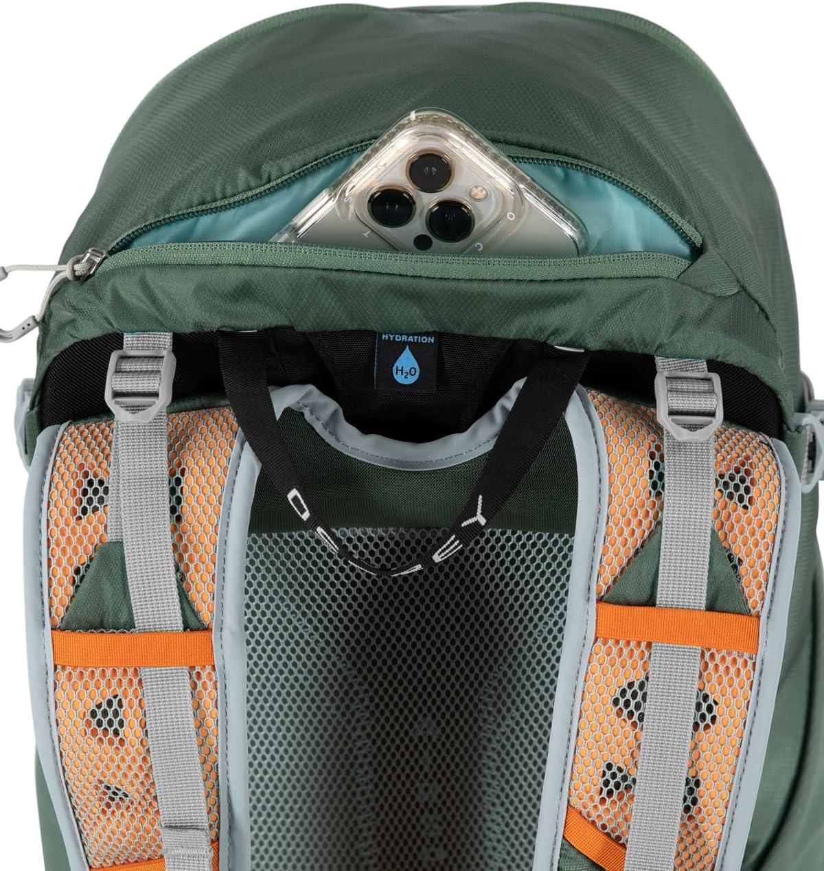 imageOsprey Hikelite 26L Unisex Hiking Backpack Escapade Green