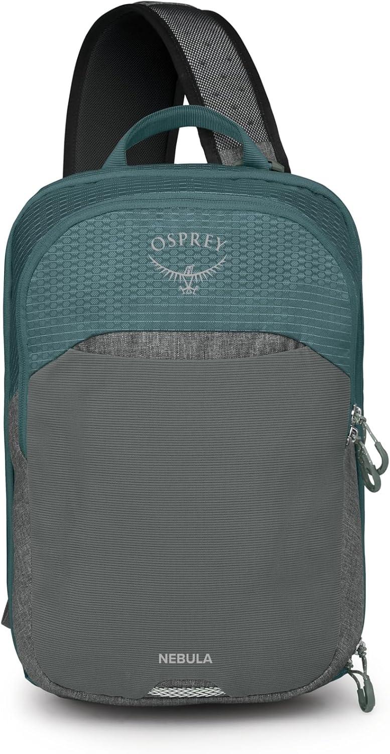 imageOsprey Nebula Shoulder Sling Bag BlackCascade BlueCoal Grey Heather