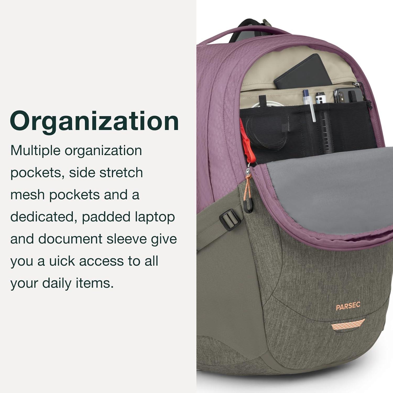 imageOsprey Parsec 26L Laptop Backpack PashminaTan ConcreteAtlas BlueHeather