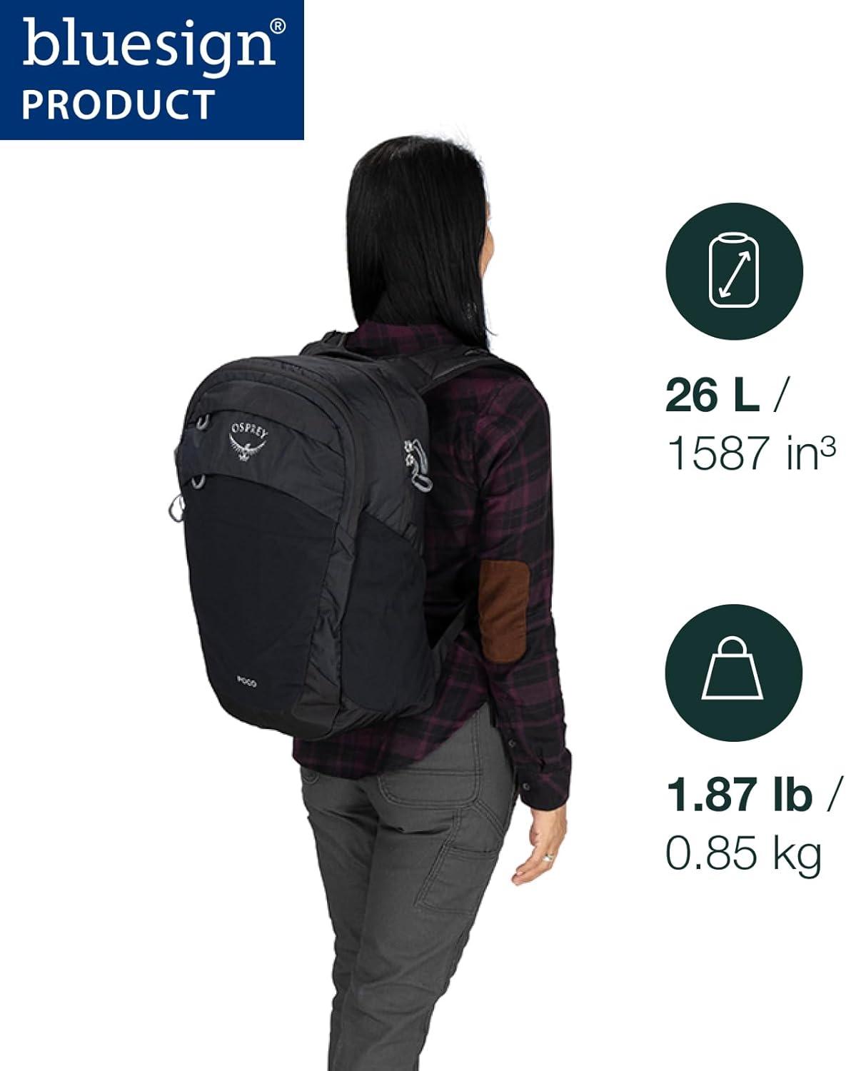 imageOsprey Poco Changing Backpack with Clipin Changing Pad Travel Diaper BagBlack