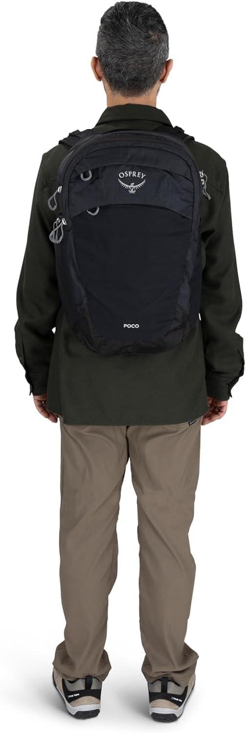 imageOsprey Poco Changing Backpack with Clipin Changing Pad Travel Diaper BagBlack