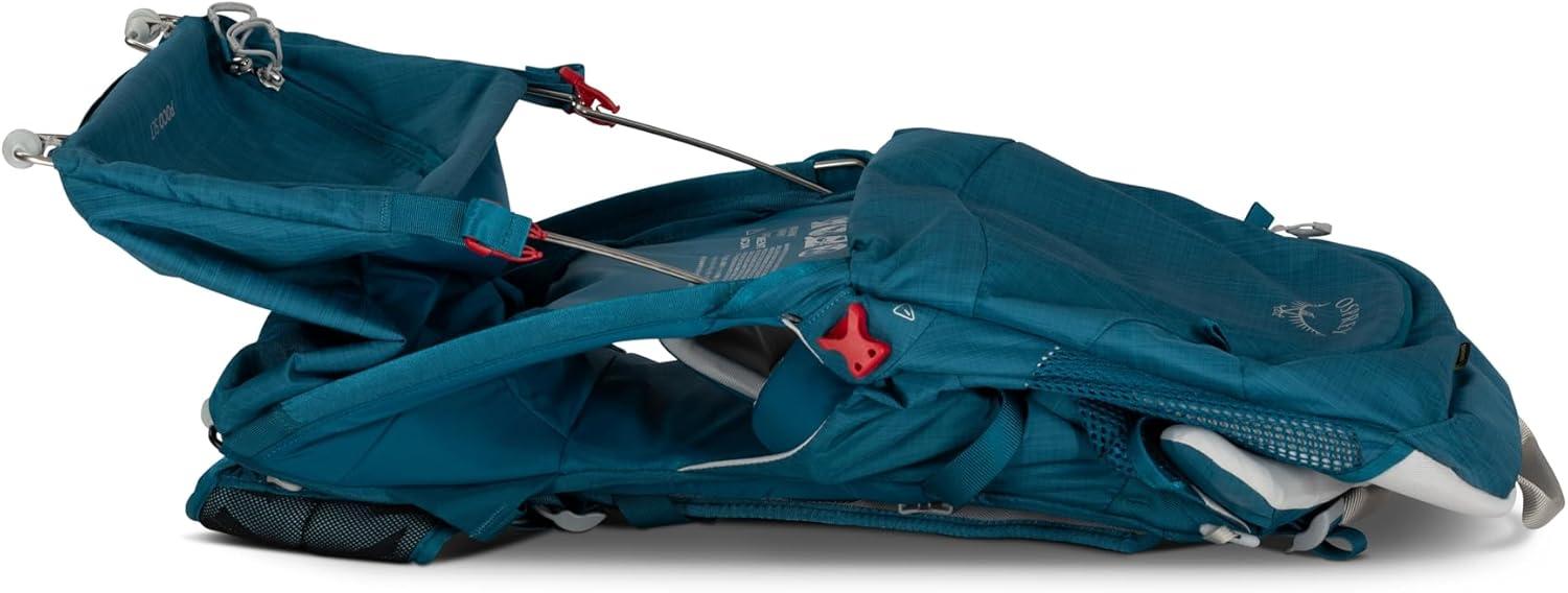 imageOsprey Poco SLT Lightweight Child Carrier Backpack SlimmedDown Hiking Carrier for Toddlers with Safety Harness Sunshade and Ventilated Backpanel Lightweight TravelFriendly OptionBlack