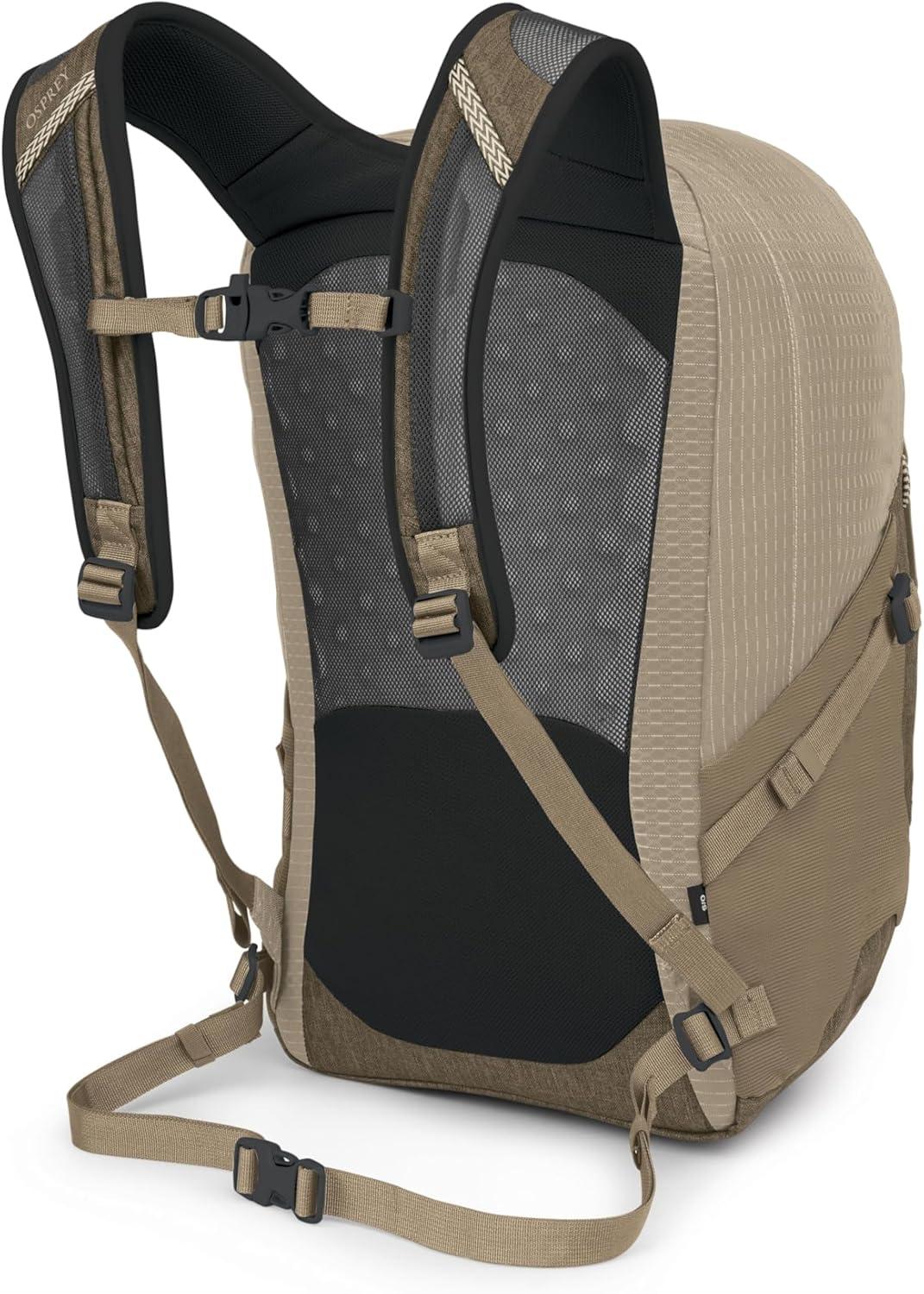 imageOsprey Quasar 26L Commuter Backpack Green TunnelBrindle BrownAlpaca TanLatte Brown Heather