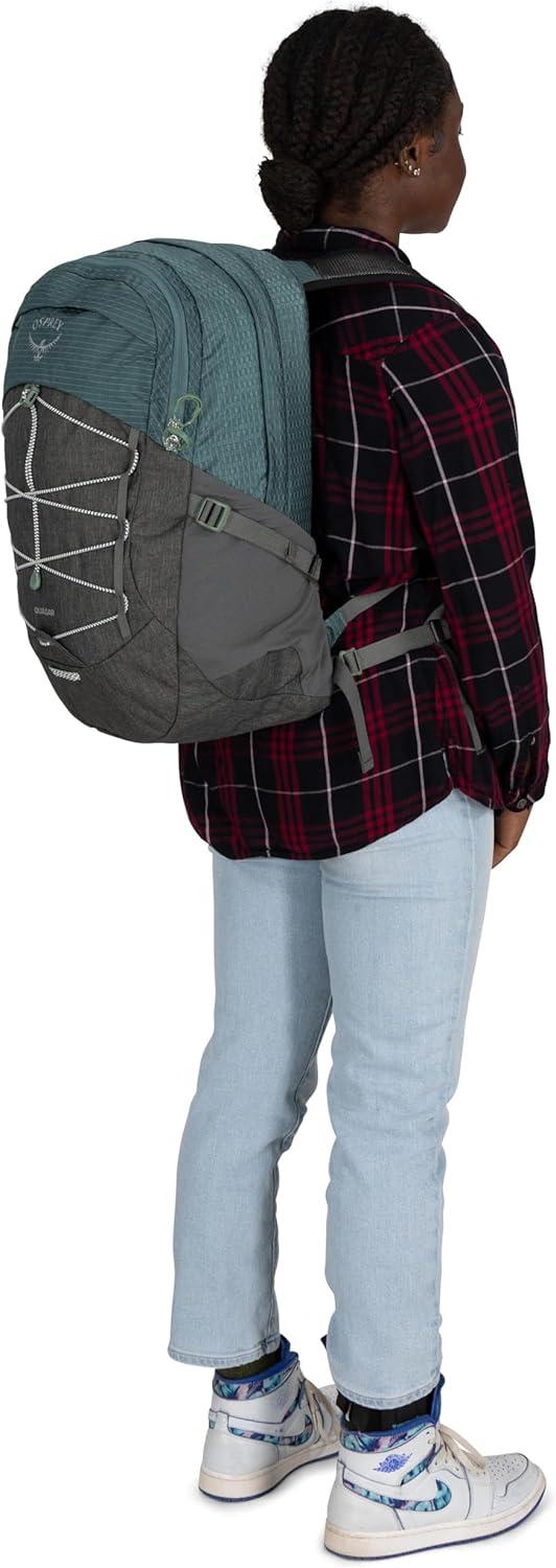 imageOsprey Quasar 26L Commuter Backpack Green TunnelBrindle BrownCascade BlueCoal Grey Heather