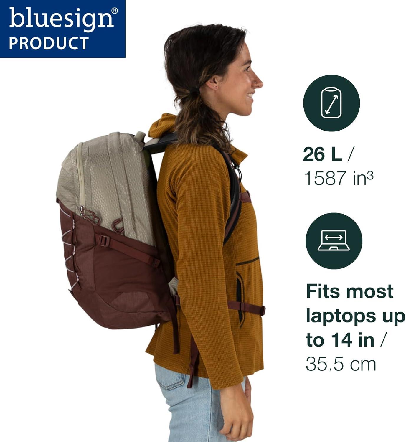 imageOsprey Quasar 26L Commuter Backpack Green TunnelBrindle BrownGreen TunnelBrindle Brown