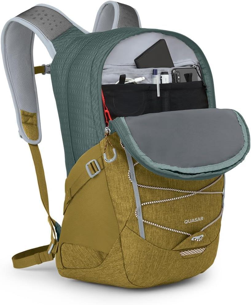 imageOsprey Quasar 26L Commuter Backpack Green TunnelBrindle BrownGreen TunnelBrindle Brown