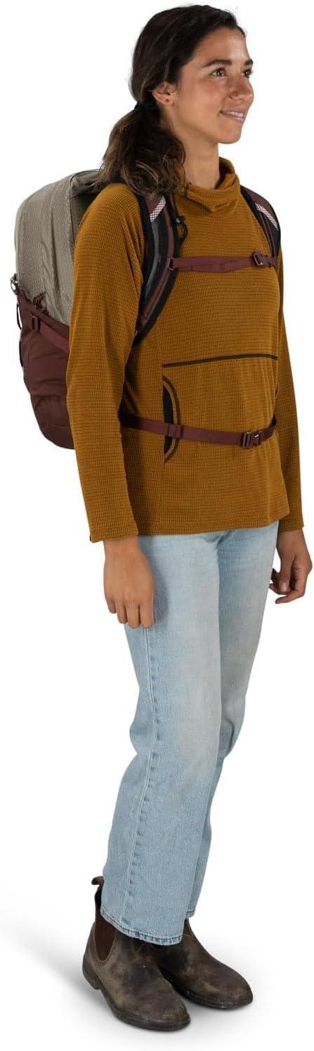 imageOsprey Quasar 26L Commuter Backpack Green TunnelBrindle BrownPashminaTan Concrete