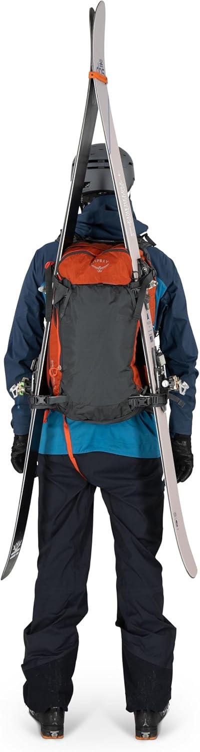 imageOsprey Soelden Pro 32L Mens Ski Backpack with E2 Airbag System Mars Orange