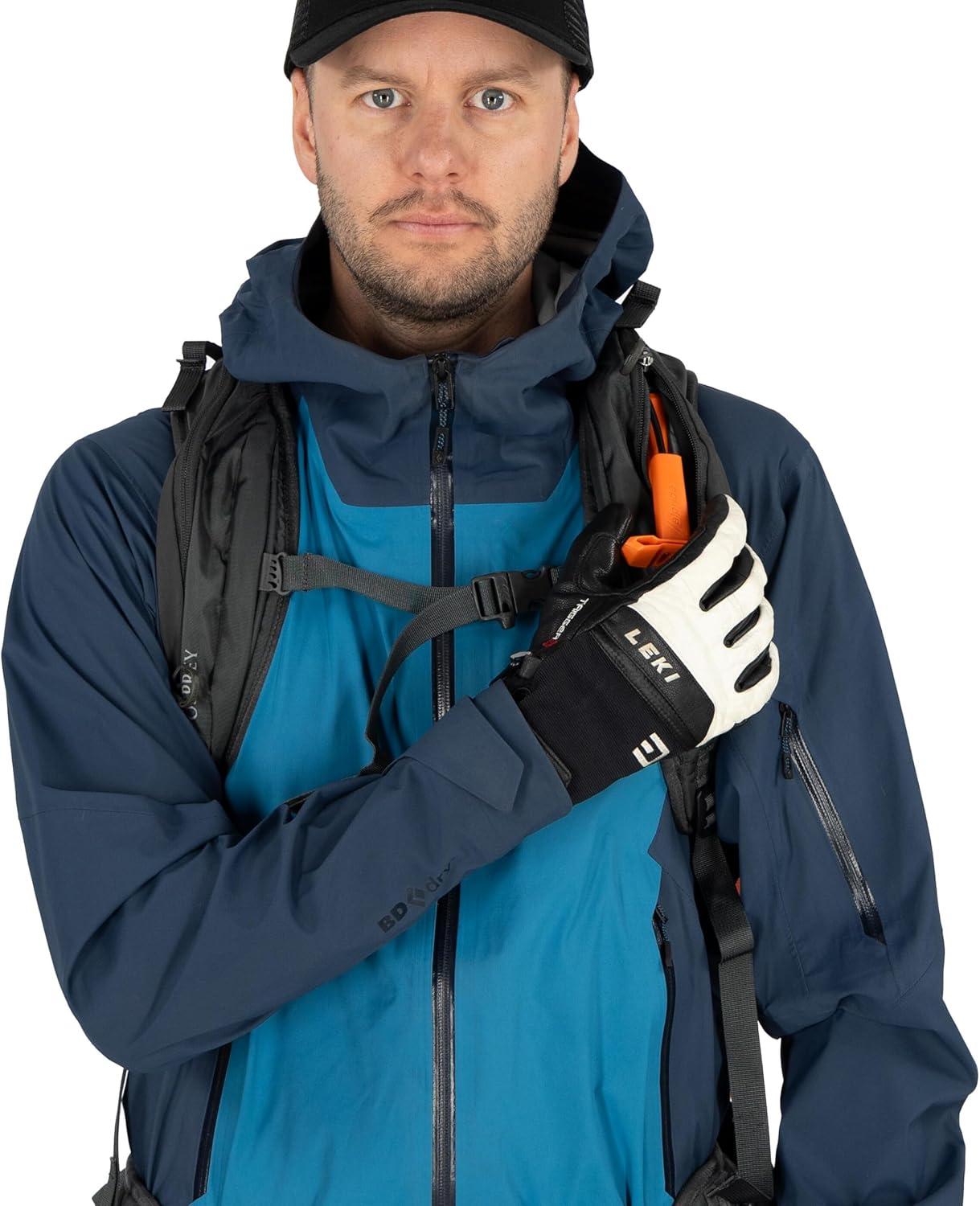 imageOsprey Soelden Pro 32L Mens Ski Backpack with E2 Airbag System Mars Orange