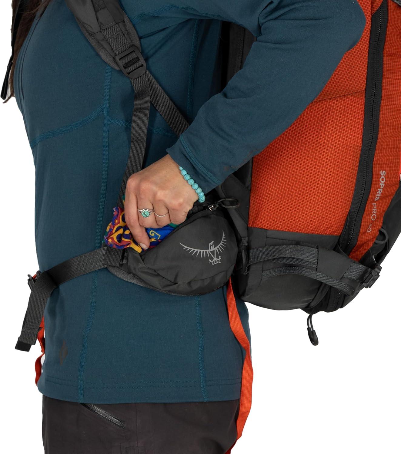 imageOsprey Soelden Pro 32L Mens Ski Backpack with E2 Airbag System Mars Orange