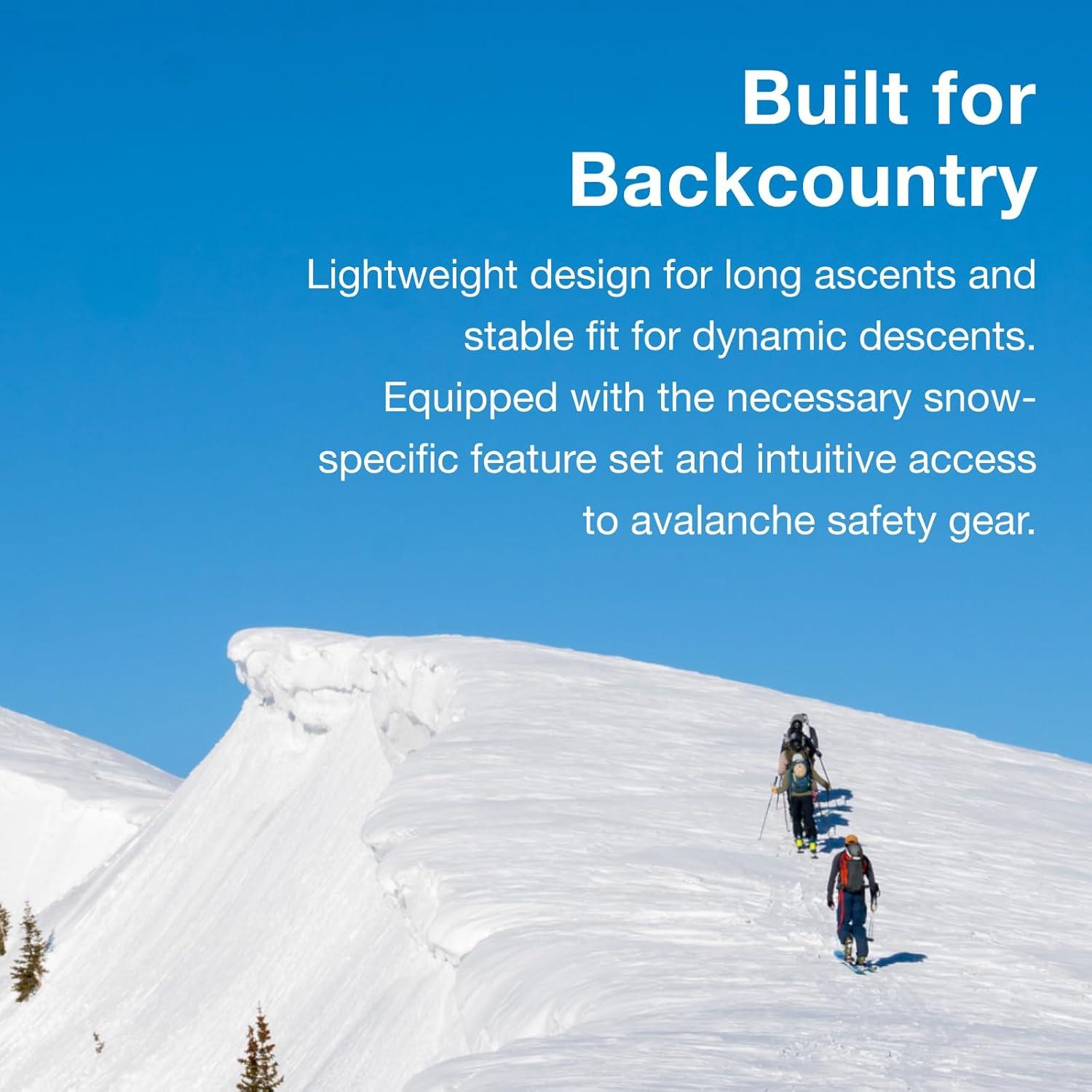 imageOsprey Soelden Pro 32L Mens Ski Backpack with E2 Airbag System Mars Orange