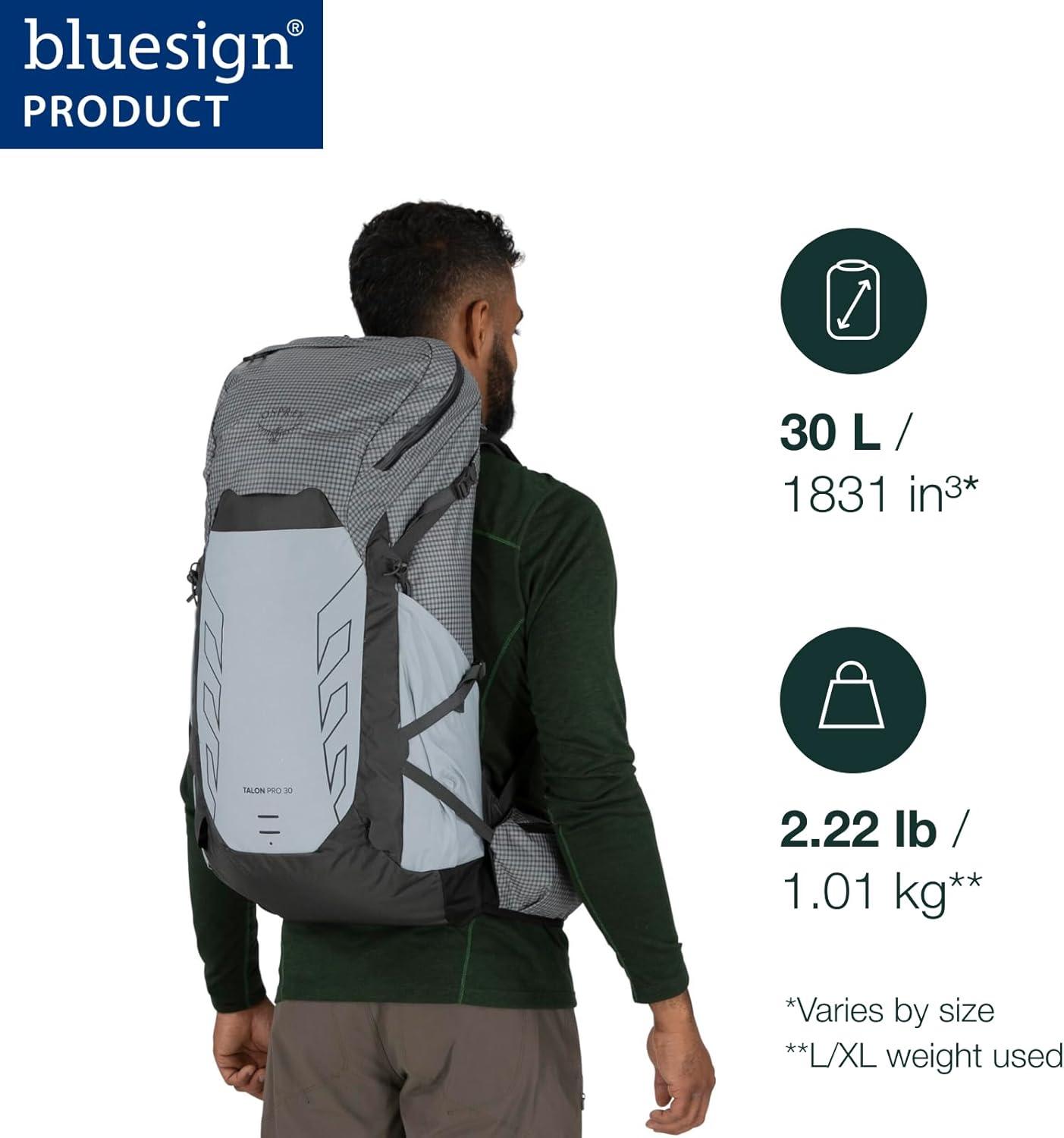 imageOsprey Talon Pro 30L Mens Hiking Backpack with Hipbelt Mars OrangeMars Orange