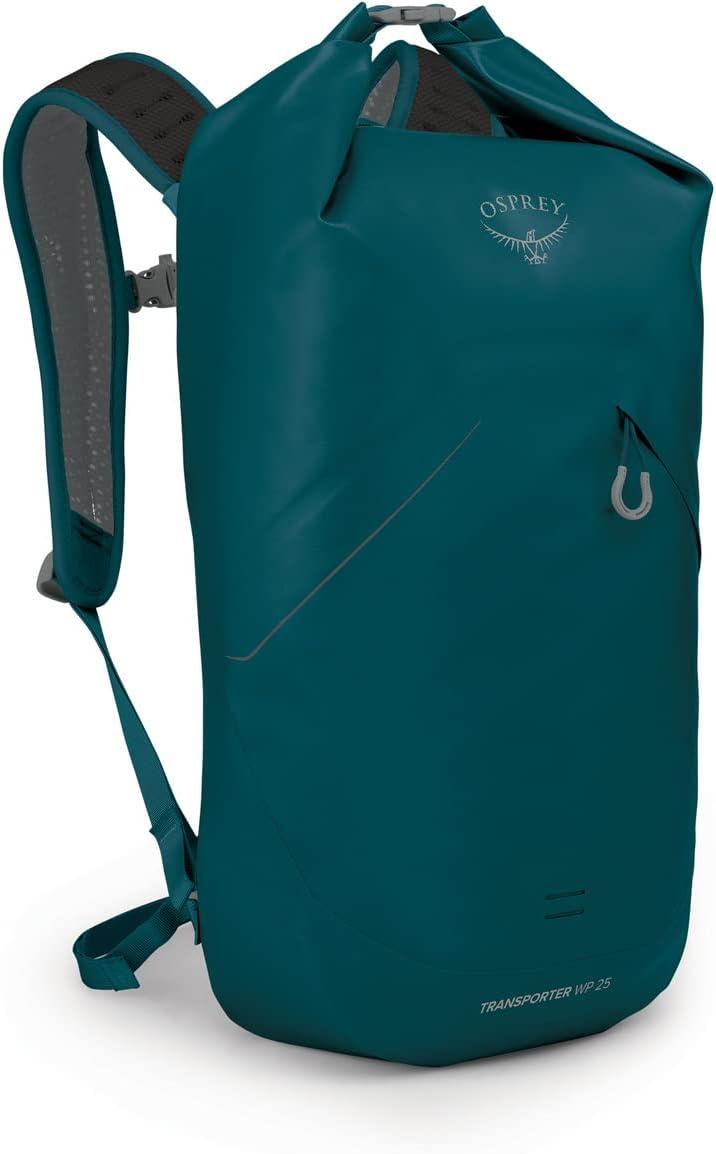 imageOsprey Transporter 25L Roll Top Waterproof Laptop Backpack BlackNight Jungle Blue