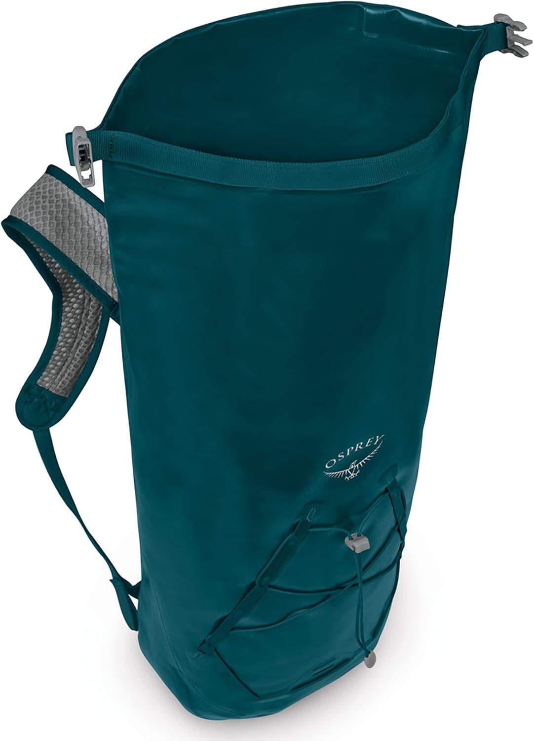 imageOsprey Transporter 25L Roll Top Waterproof Laptop Backpack BlackNight Jungle Blue