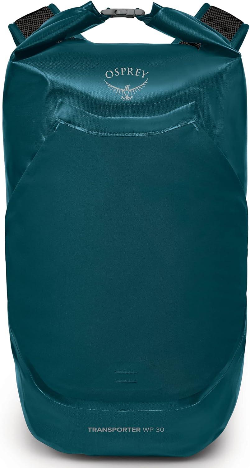 imageOsprey Transporter 25L Roll Top Waterproof Laptop Backpack BlackNight Jungle Blue