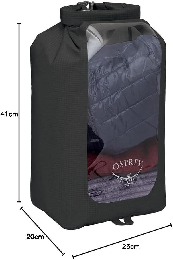 imageOsprey Waterproof Dry Sack with WindowBlack