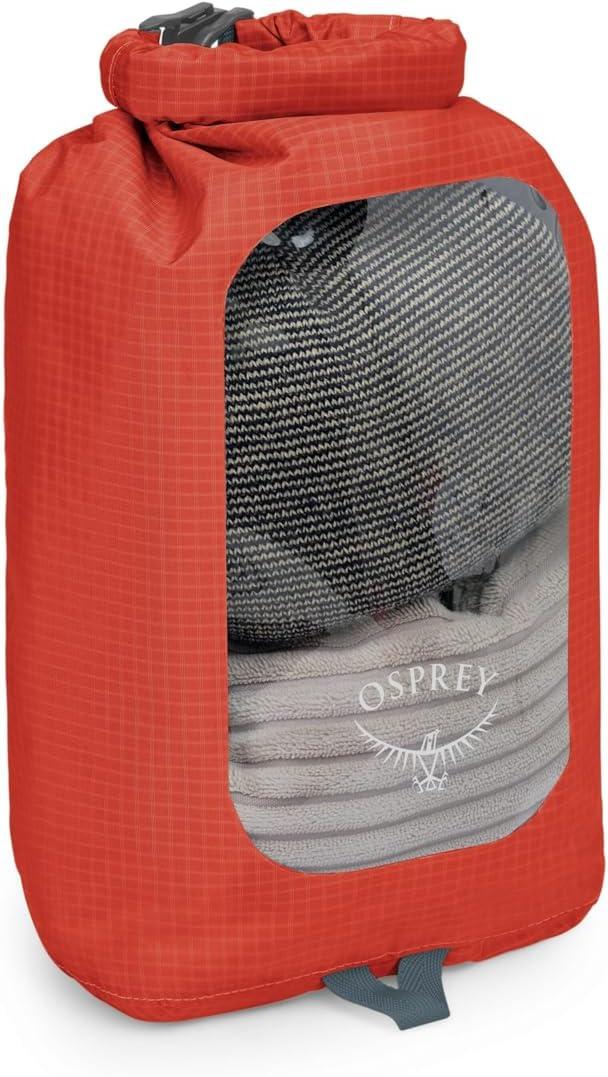 imageOsprey Waterproof Dry Sack with WindowMars Orange