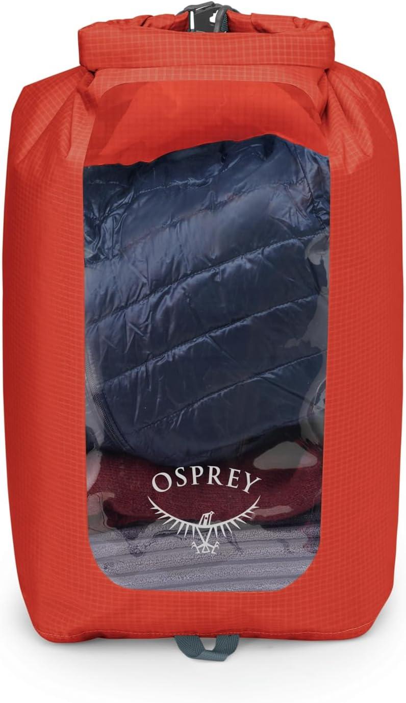 imageOsprey Waterproof Dry Sack with WindowMars Orange