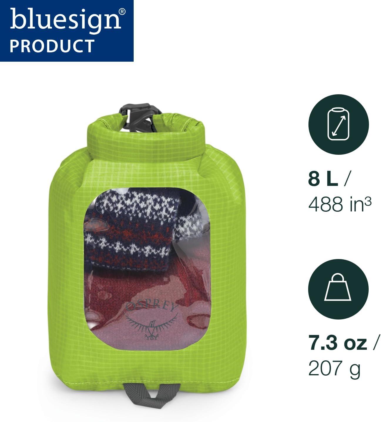 imageOsprey Waterproof Dry Sack with WindowMars Orange