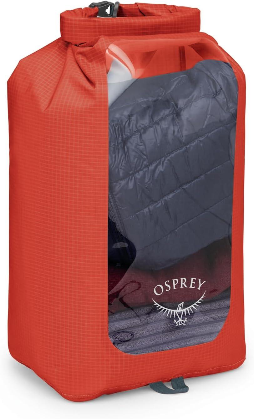 imageOsprey Waterproof Dry Sack with WindowMars Orange