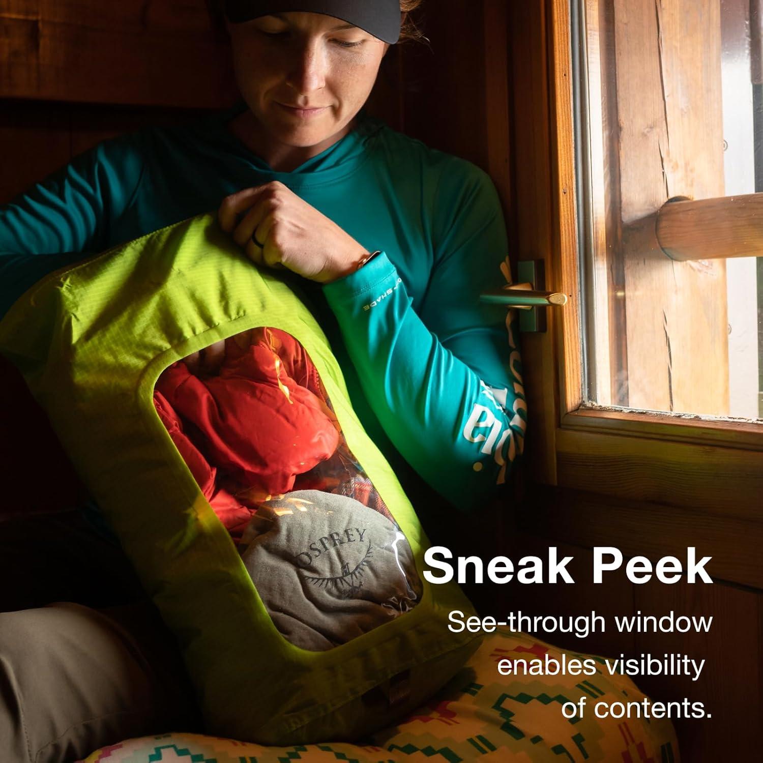 imageOsprey Waterproof Dry Sack with WindowWaterfront Blue