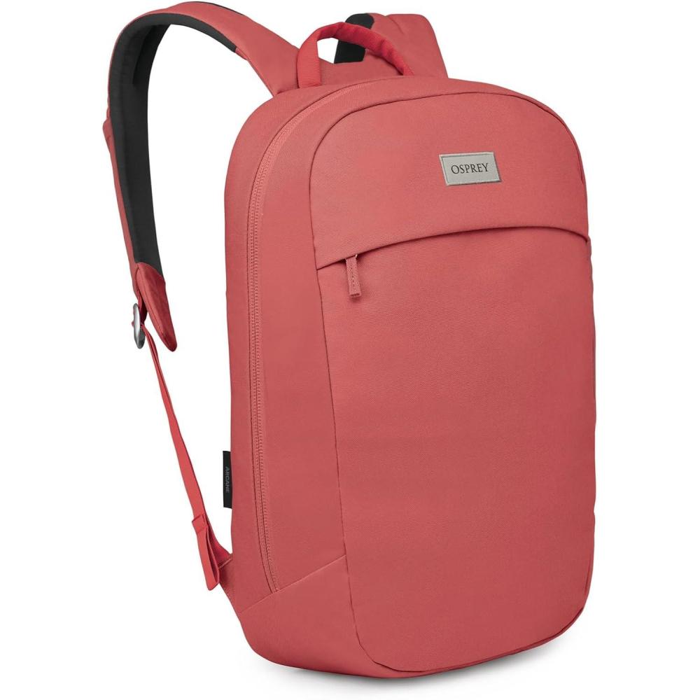 imageOsprey Arcane Large Day Commuter Backpack BlackRed Pampas Heather