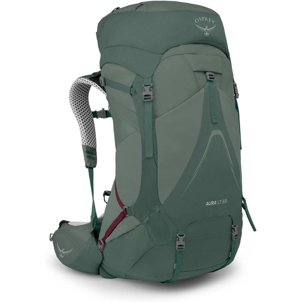 imageOsprey Aura AG LT 65L Womens Backpacking Backpack KoseretDarjeeling Spring Green WXSSDarjeeling Spring Green