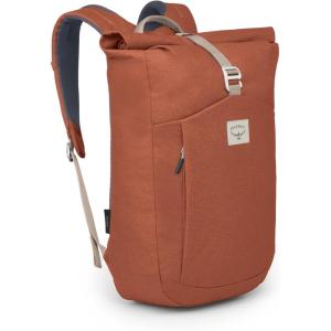Osprey Arcane Roll Top Commuter Backpack, Porcelain Orange Heather(Porcelain Orange Heather)