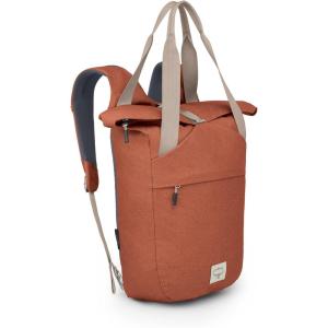 Osprey Arcane Zip Top Tote Backpack, Porcelain Orange Heather