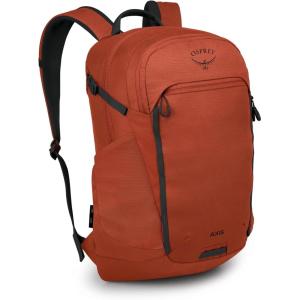 Osprey Axis Laptop Backpack – Sleek Everyday Pack with Laptop Sleeve, Water Bottle Pockets & Compression Straps(Firestarter Orange)
