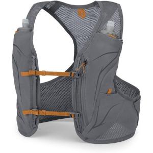 Osprey Duro LT Men’s Running Hydration Vest with Hydraulics Soft Flasks(Phantom Grey/Toffee Orange)