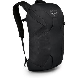 Osprey Farpoint Fairview Travel Daypack for Men and Women, Tunnel Vision Grey(Black)