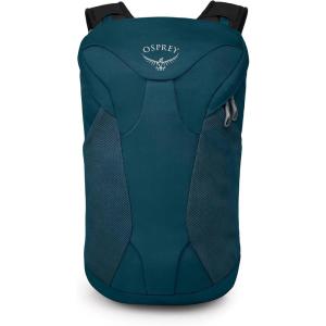 Osprey Farpoint Fairview Travel Daypack for Men and Women, Tunnel Vision Grey(Night Jungle Blue)