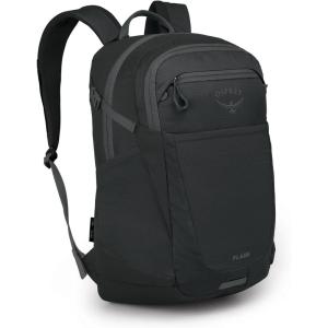 Osprey Flare Commuter Laptop Backpack(Black/Coal Grey)