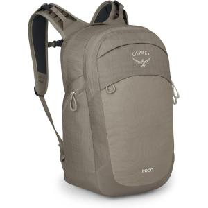 Osprey Poco Changing Backpack with Clip-in Changing Pad – Travel Diaper Bag(Tan Concrete)