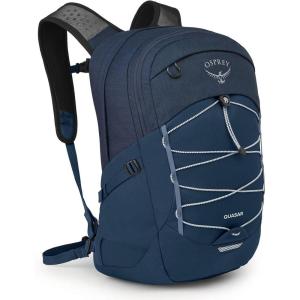 Osprey Quasar 26L Commuter Backpack, Green Tunnel/Brindle Brown(Atlas Blue)