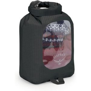 Osprey Waterproof Dry Sack with Window(Black)