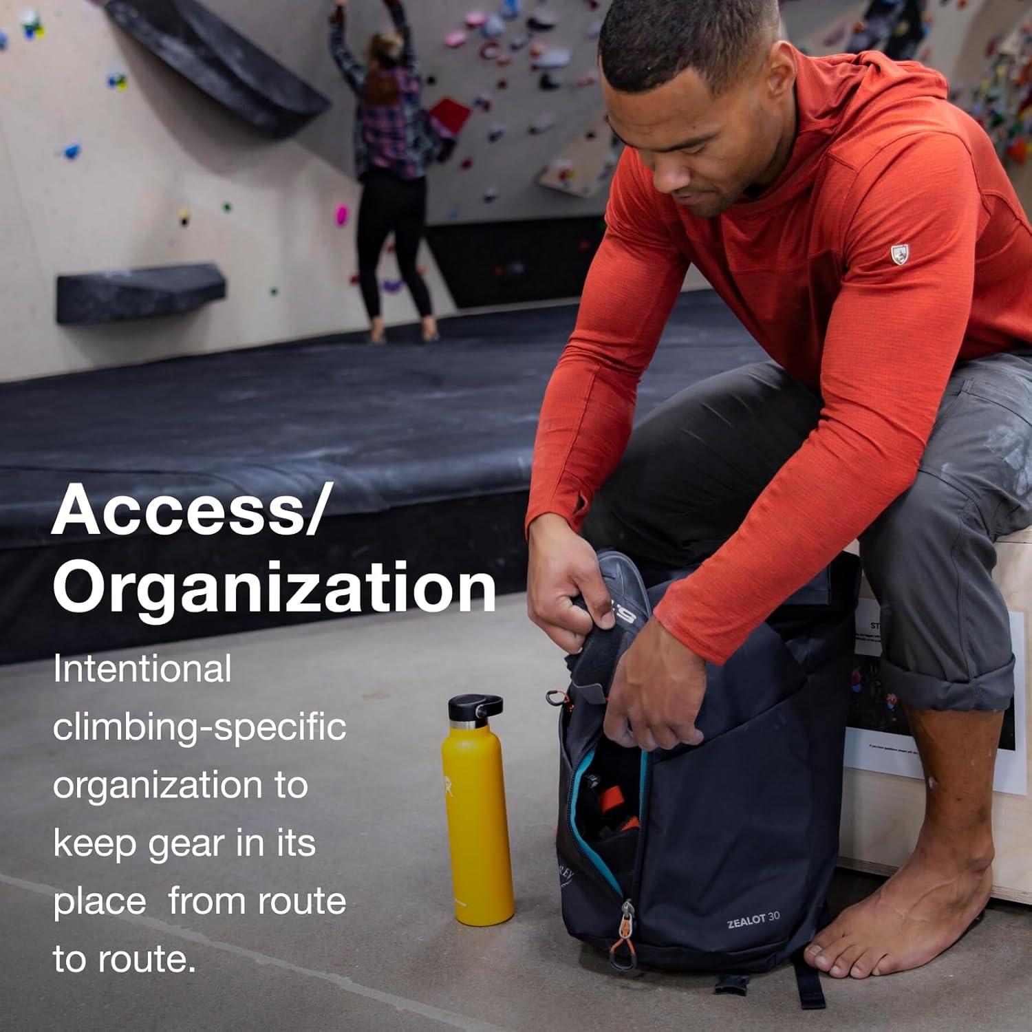 imageOsprey Zealot 30L Climbing Backpack Cetacean Blue