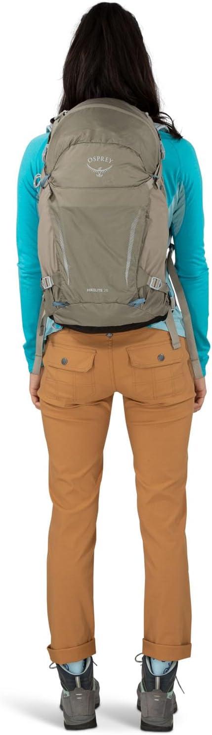imageOsprey Hikelite 26L Unisex Hiking Backpack Tan Concrete One Size