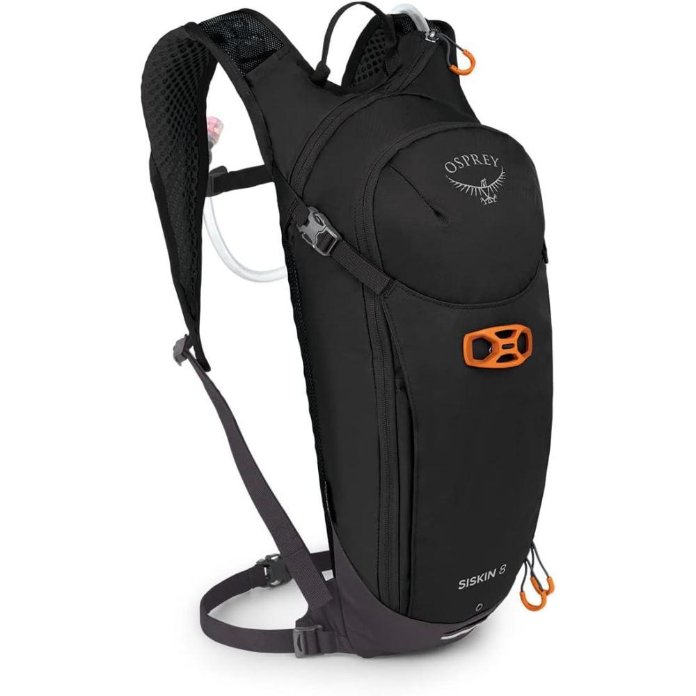 imageOsprey Siskin 8L Mens Biking Backpack with Hydraulics Reservoir Ultimate RedBlack