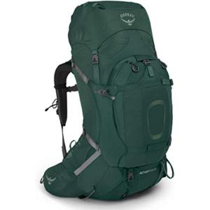 Osprey Aether Plus 60L Men’s Backpacking Backpack, Axo Green, S/M