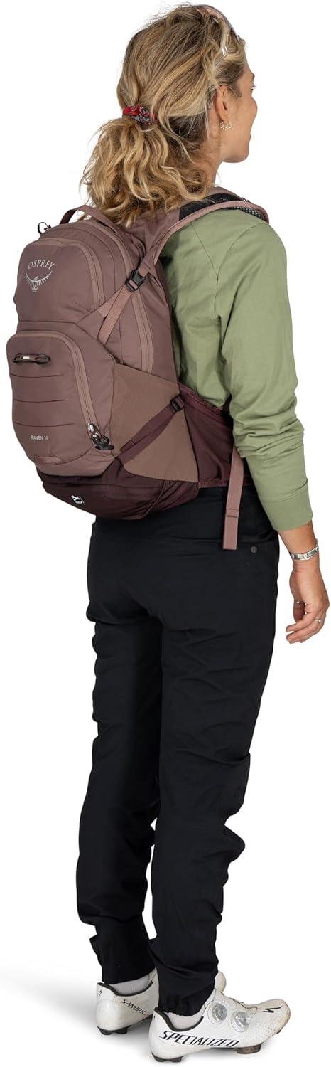 imageOsprey Raven 10L Womens Biking Backpack with Hydraulics Reservoir Aprium Purple