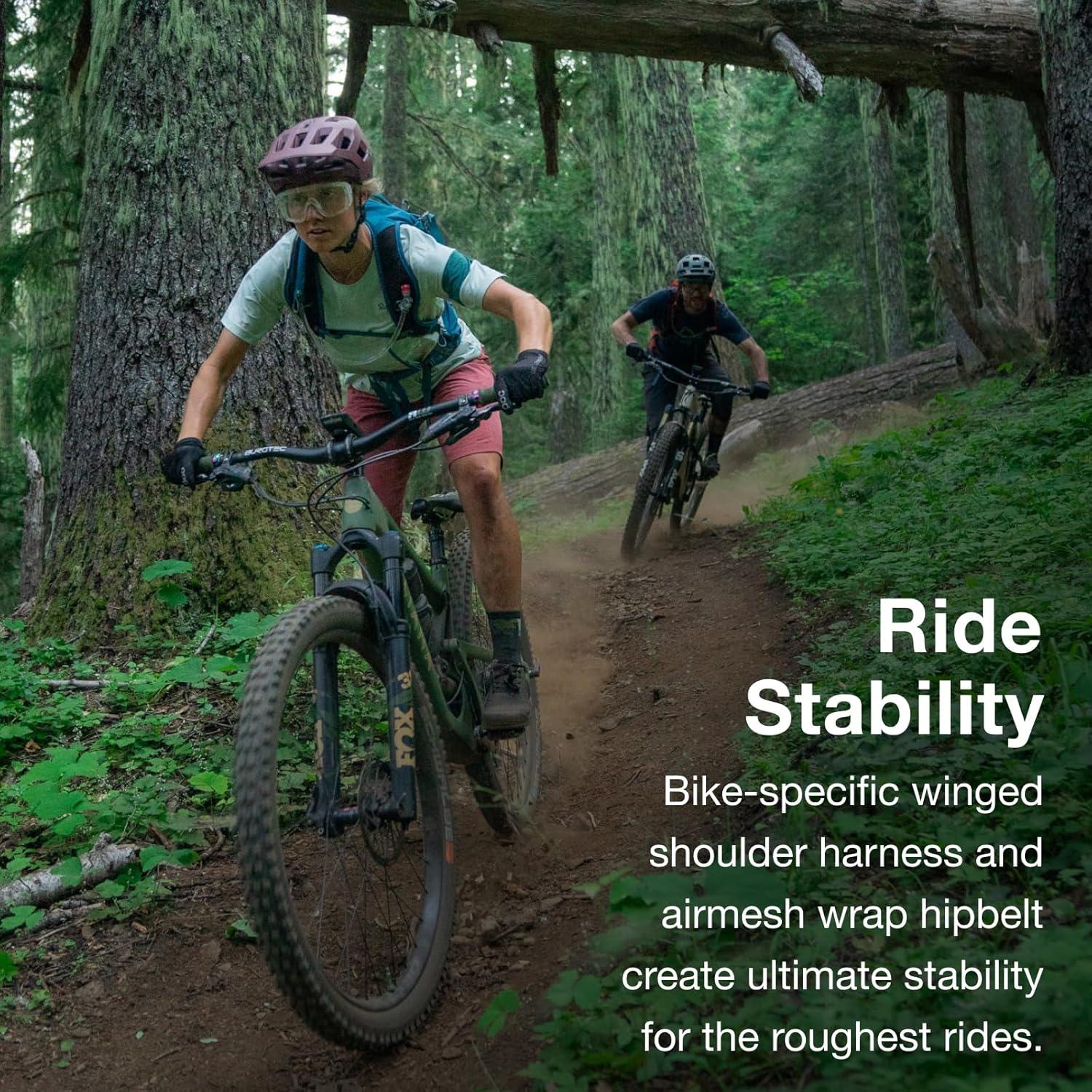 imageOsprey Raven 10L Womens Biking Backpack with Hydraulics Reservoir Aprium Purple