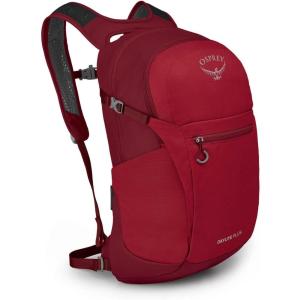 Osprey Daylite Plus Commuter Backpack – Lightweight, Everyday Pack with Laptop Sleeve and Water Bottle Pockets – Ideal for Work, School, and Travel with Versatile Storage Options, Cosmic Red(Cosmic Red)