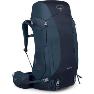 Osprey Volt 65L Men’s Backpacking Backpack, Muted Space Blue, Extended Fit(Muted Space Blue)