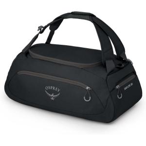 Osprey Daylite Duffel Backpack – Convertible Everyday Duffel Bag for Gym, Commute, and Travel(Black)